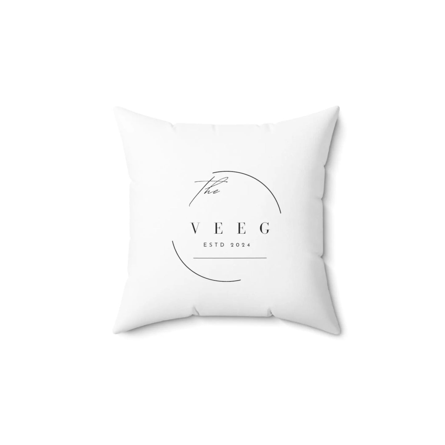 Spun Polyester Square Pillow - THE VEEG